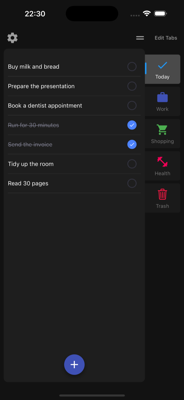 Dark mode